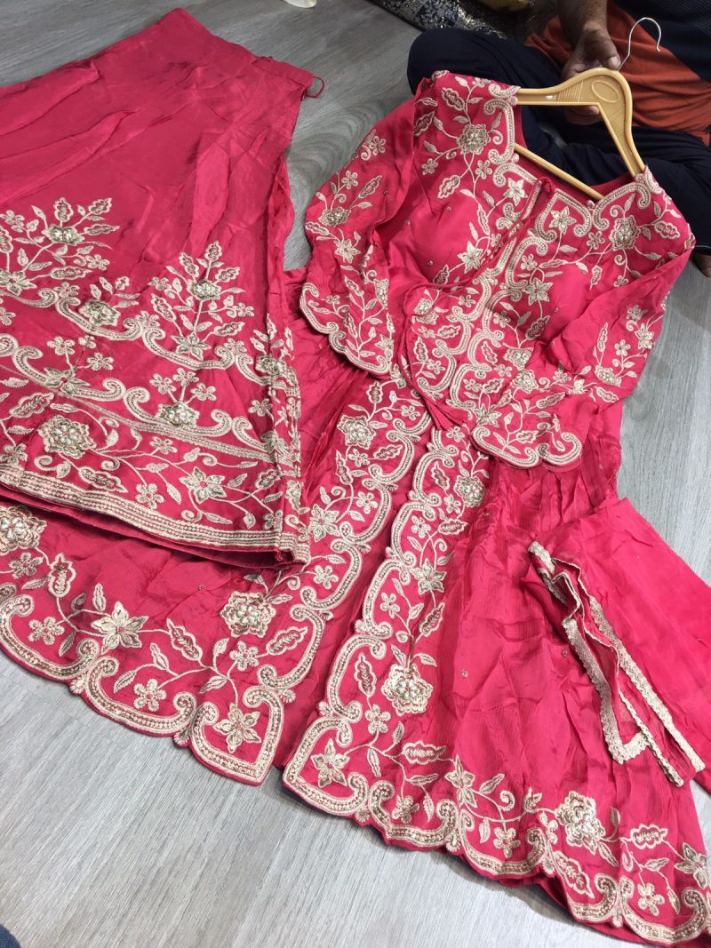 Ready to wear stitched suits –Hot Pink